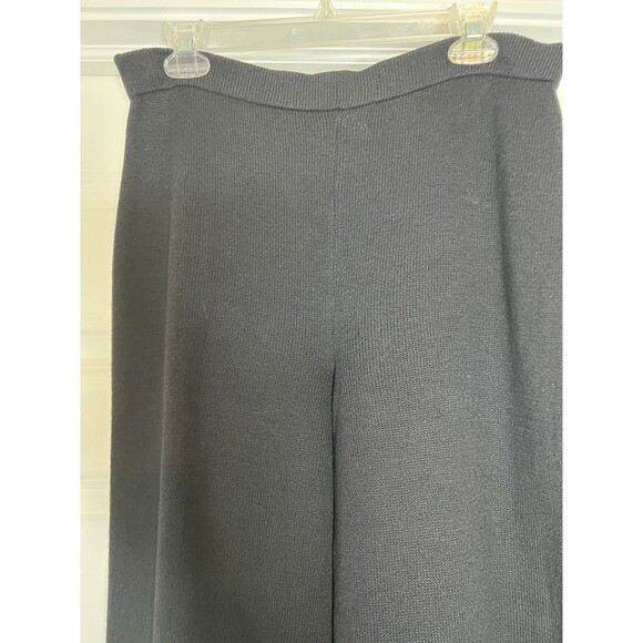 ST. JOHN Women’s Basic High Waisted Black Pull-On Straight Pant Sz 6 Read - Picture 4 of 11